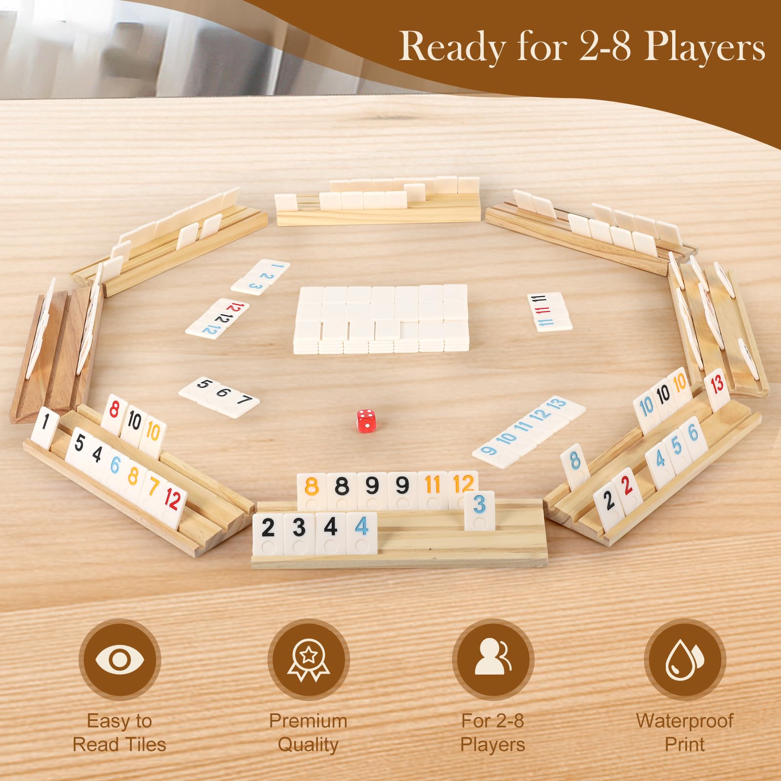 _ Rumy   Vintage Rummy tile Game in carrying case, Rummikub Rummy-O